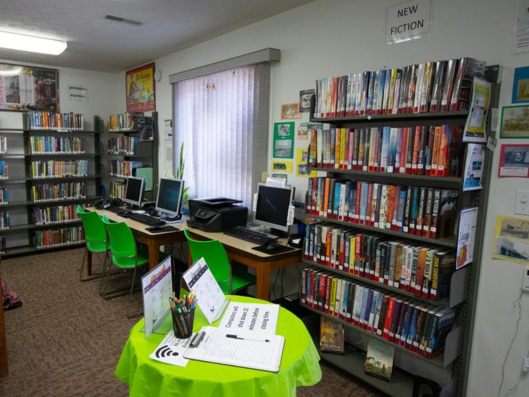 Birdseye Library - interior