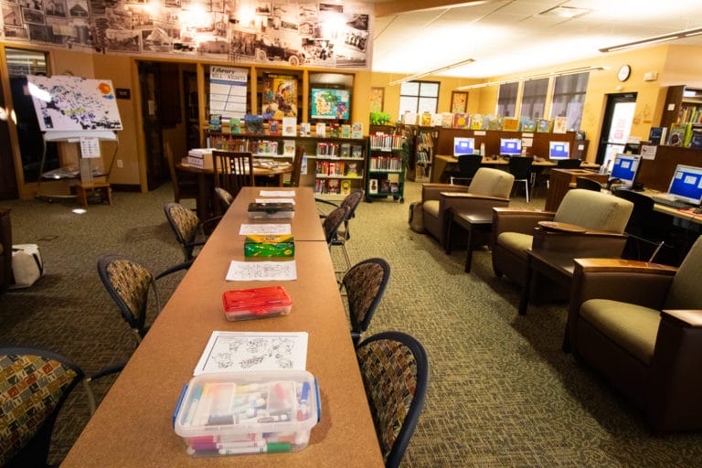 Dubois Library - interior